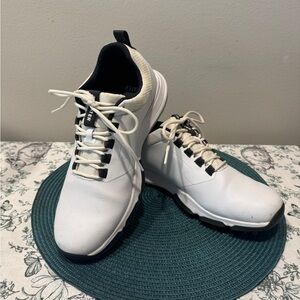 Travis Mathew White Golf Shoe